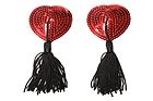 Self-adhesive nipple cover/patch, sequins, tassels, hearts